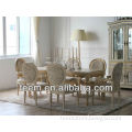 Classic luxury furniture solid wood dining table